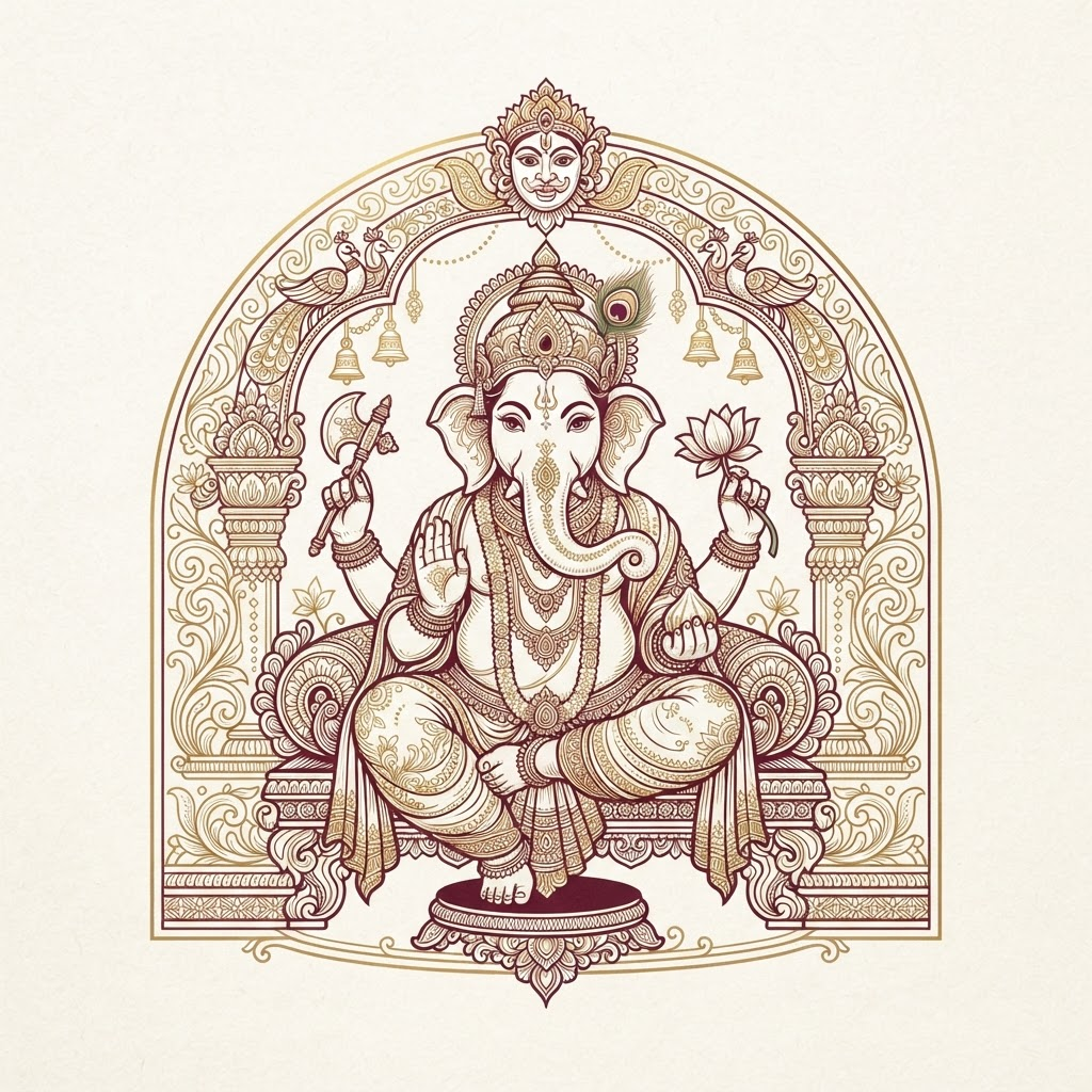 Lord Ganesha, the beloved deity of new beginnings